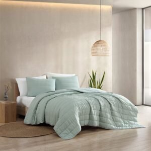 EDREDON ADARA DOBLE VISTA MENTA