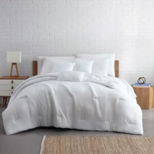 JUEGO DE EDREDON 10 PIEZAS MAVEN BLANCO