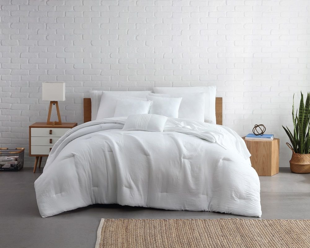 JUEGO DE EDREDON 10 PIEZAS MAVEN BLANCO - Imagen 2