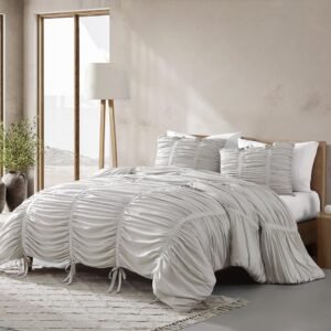 EDREDON ELOISE 3 PZ GREIGE