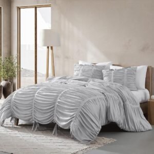 EDREDON ELOISE 3 PZ GREY