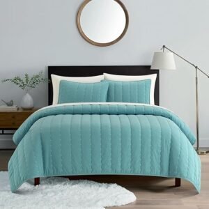 COLCHA JALLA 3 PZ BLUE